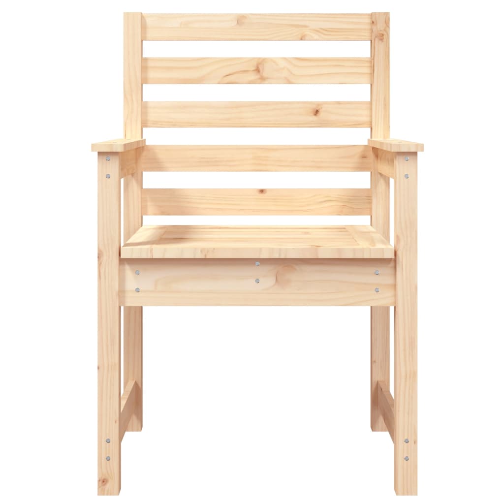 Twin Pine Wood Garden Chairs