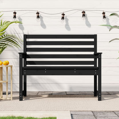 Pine Essence: Timeless Solid Wood Garden Bench