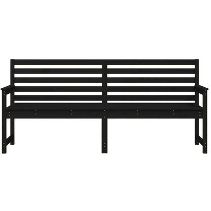 Rustic Pine Solid Wood Garden Bench