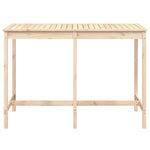 Pine Symphony: Solid Wood Garden Table Crafting Harmony in Nature