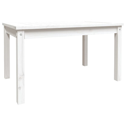 Pine Majesty Unveiled: Solid Wood Garden Table Embracing Natural Beauty