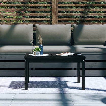 Pine Majesty Unveiled: Solid Wood Garden Table Embracing Natural Beauty