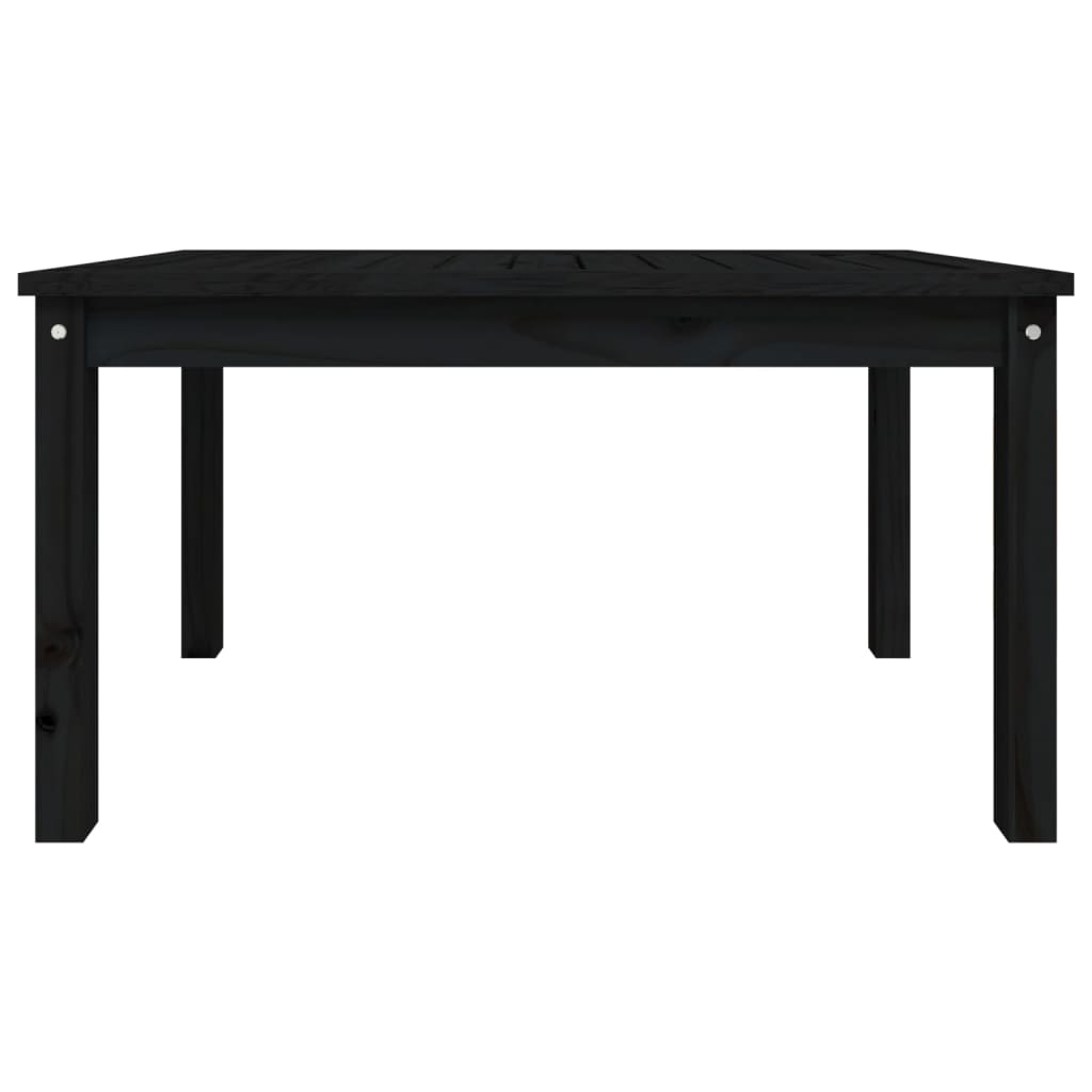 Pine Majesty Unveiled: Solid Wood Garden Table Embracing Natural Beauty
