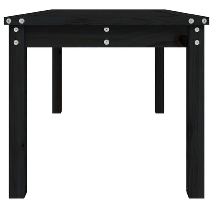 Pine Majesty Unveiled: Solid Wood Garden Table Embracing Natural Beauty