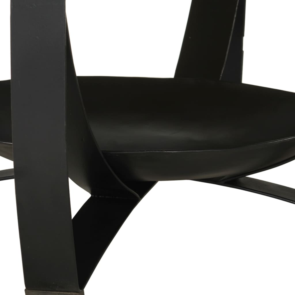 Rustic Fusion: Mango Wood and Iron Coffee Table