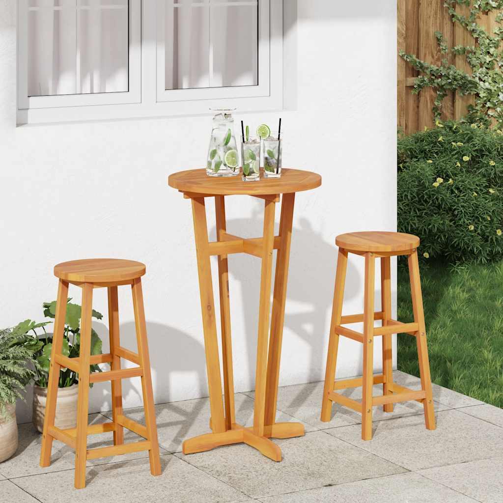 Acacia Wood Bar Table 60x105cm Outdoor | HomeAndLiving