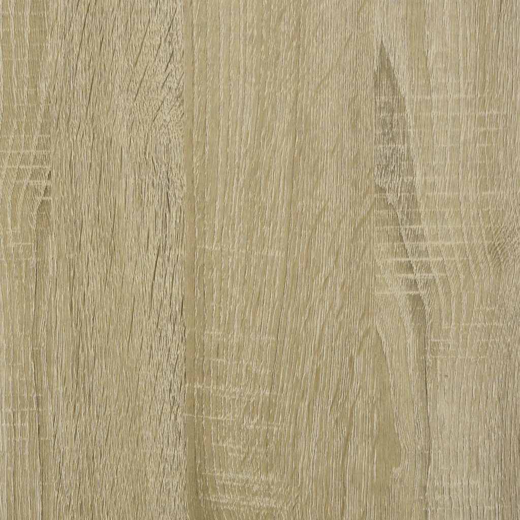 Study Desk 3 Drawers Sonoma Oak 102cm | HomeAndLiving