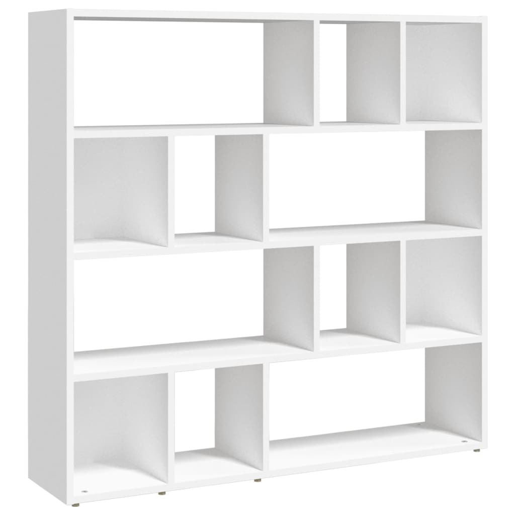 Bookcase Room Divider White 105x102cm | HomeAndLiving