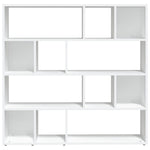 Bookcase Room Divider White 105x102cm | HomeAndLiving