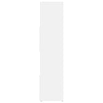 Bookcase Room Divider White 105x102cm | HomeAndLiving