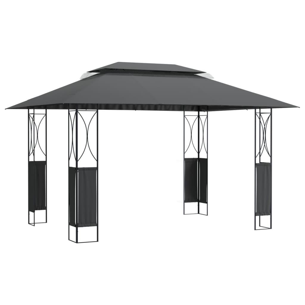 Sizzler Shade: Anthracite Steel BBQ Gazebo