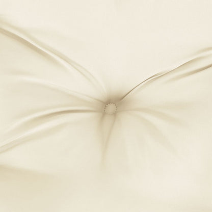Cream Oxford Fabric Garden Bench Cushion