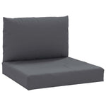 Pallet Cushions Set 2pc Anthracite Oxford | HomeAndLiving