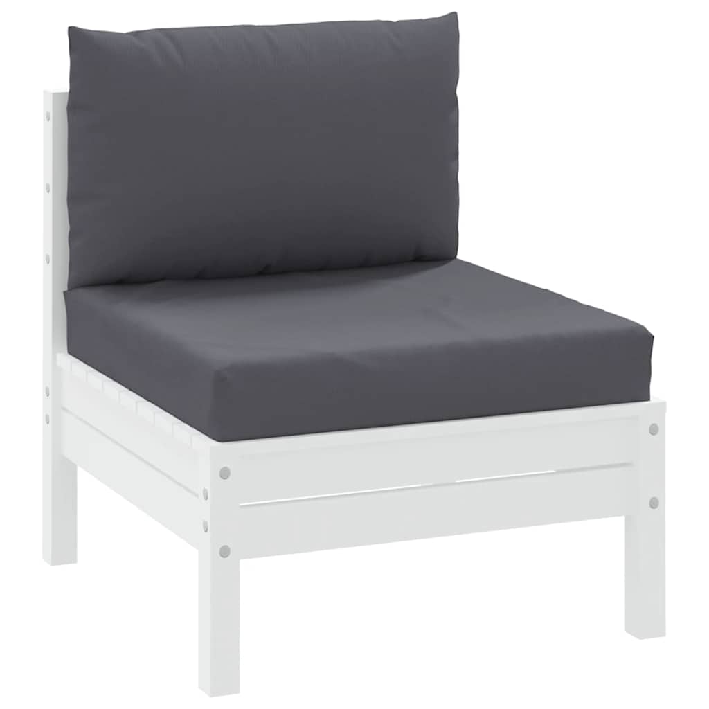 Pallet Cushions Set 2pc Anthracite Oxford | HomeAndLiving