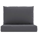 Pallet Cushions Set 2pc Anthracite Oxford | HomeAndLiving