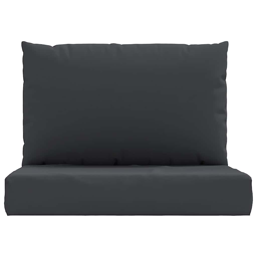 Pallet Cushions Set 2pc Black Oxford Fabric | HomeAndLiving