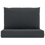 Pallet Cushions Set 2pc Black Oxford Fabric | HomeAndLiving