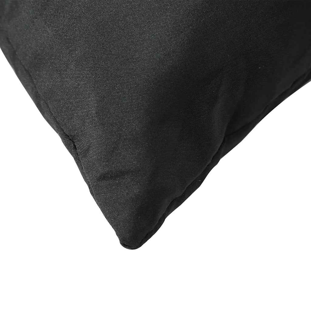 Pallet Cushions Set 2pc Black Oxford Fabric | HomeAndLiving