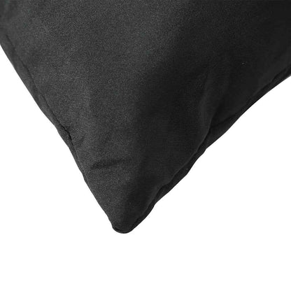 Pallet Cushions Set 2pc Black Oxford Fabric | HomeAndLiving