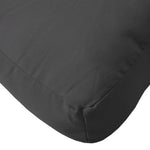 Pallet Cushions Set 2pc Black Oxford Fabric | HomeAndLiving
