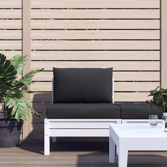 Pallet Cushions Set 2pc Black Oxford Fabric | HomeAndLiving