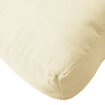 Pallet Cushion Cream Oxford Fabric
