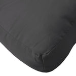 Pallet Cushion Black Oxford Fabric