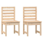 3-Piece Solid Wood Garden Bistro Set