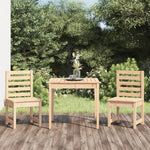 3-Piece Solid Wood Garden Bistro Set