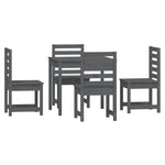 Elegant 5 Piece Garden Dining Set Living Space Upgrade Evening