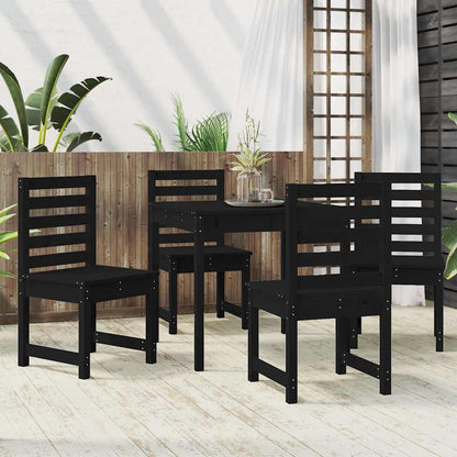Contemporary 5 Piece Garden Dining Set Patio Setup Outdoor Living 