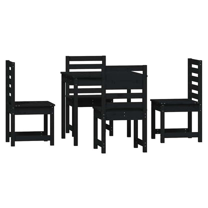 Contemporary 5 Piece Garden Dining Set Patio Setup Outdoor Living 