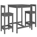 Decorative 3 Piece Garden Bar Set Relaxing Seating Home Comfort