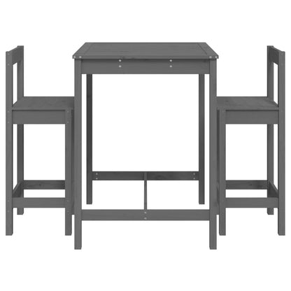 Decorative 3 Piece Garden Bar Set Relaxing Seating Home Comfort 