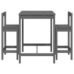 Decorative 3 Piece Garden Bar Set Relaxing Seating Home Comfort