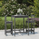 Decorative 3 Piece Garden Bar Set Relaxing Seating Home Comfort