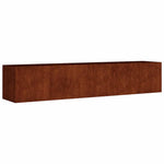 Corten Steel Raised Garden Bed 200x40cm | HomeAndLiving