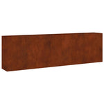 Corten Steel Raised Garden Bed 280cm | HomeAndLiving
