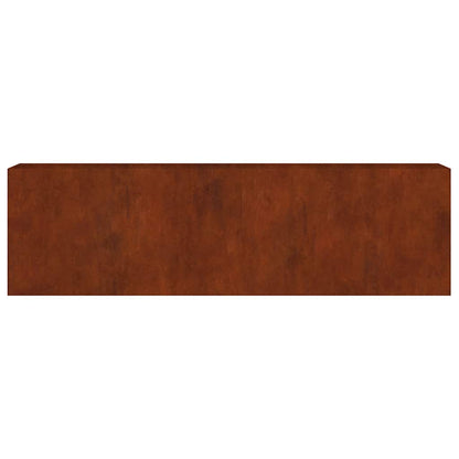 Corten Steel Raised Garden Bed 280cm | HomeAndLiving