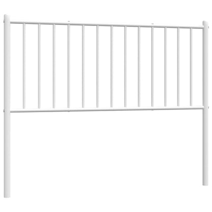 Elegant White Metal Headboard