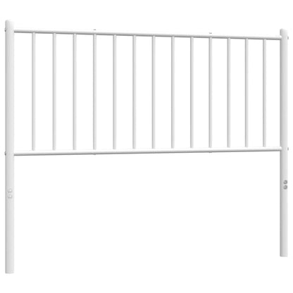 Elegant White Metal Headboard