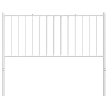 Elegant White Metal Headboard