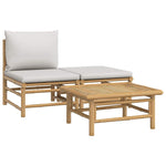 Minimalist 3 Piece Garden Lounge Set Relaxing Seating Essentials