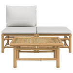 Minimalist 3 Piece Garden Lounge Set Relaxing Seating Essentials