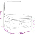 Minimalist 3 Piece Garden Lounge Set Relaxing Seating Essentials