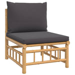 Contemporary 3 Piece Garden Lounge Set Indoor Outdoor Use Boho