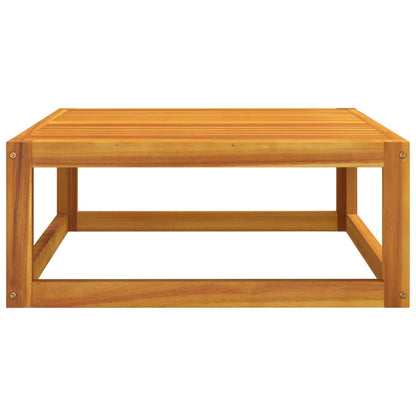 Acacia Wood Square Coffee Table