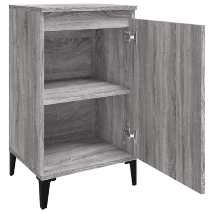 Pair of Tranquil Nights: White Engineered Wood Bedside Cabinets (Set of 2)
