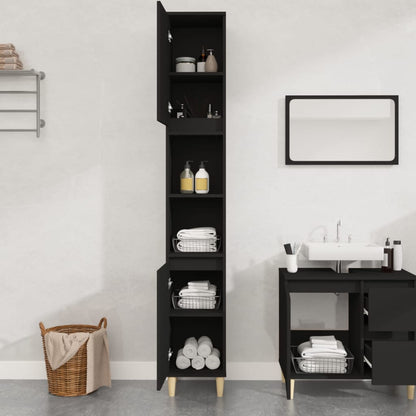 Pure White Engineered Wood Vanity Organizer for Bathrooms