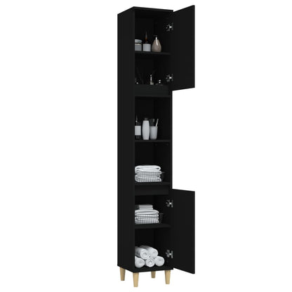 Pure White Engineered Wood Vanity Organizer for Bathrooms